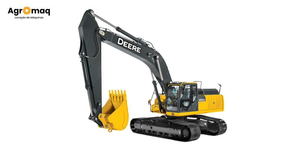 Potência Que Faz a Diferença na Sua Obra: Conheça a Escavadeira John Deere 350G