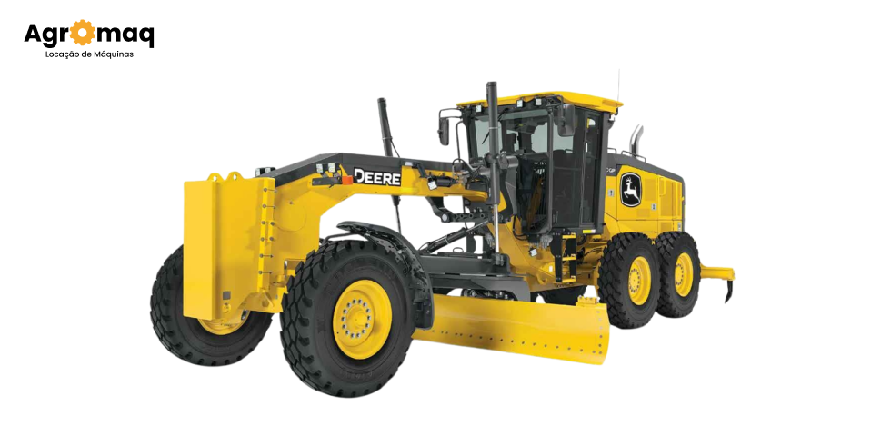 Locação de Máquinas Pesadas, Aluguel de Escavadeiras, Motoniveladoras e Tratores Nivelamento Perfeito: Benefícios da Motoniveladora no Canteiro de Obras