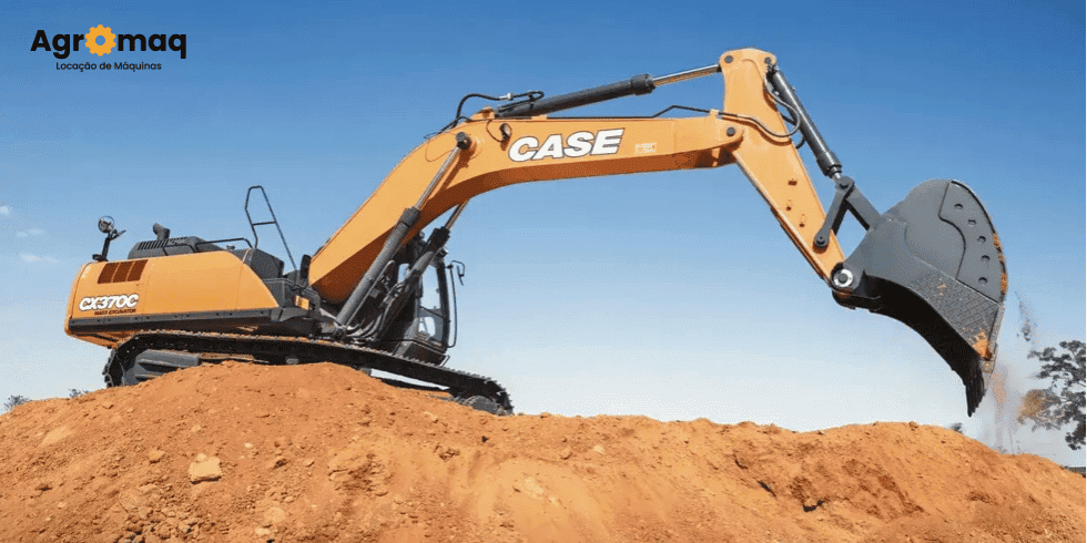 Locação de Máquinas Pesadas, Aluguel de Escavadeiras, Motoniveladoras e Tratores