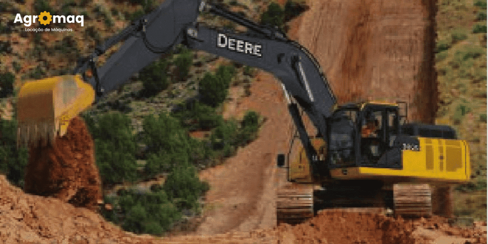 Locação de Máquinas Pesadas, Aluguel de Escavadeiras, Motoniveladoras e Tratores