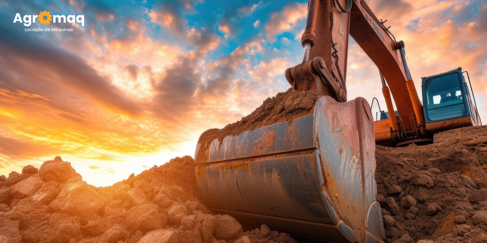 Locação de Máquinas Pesadas, Aluguel de Escavadeiras, Motoniveladoras e Tratores