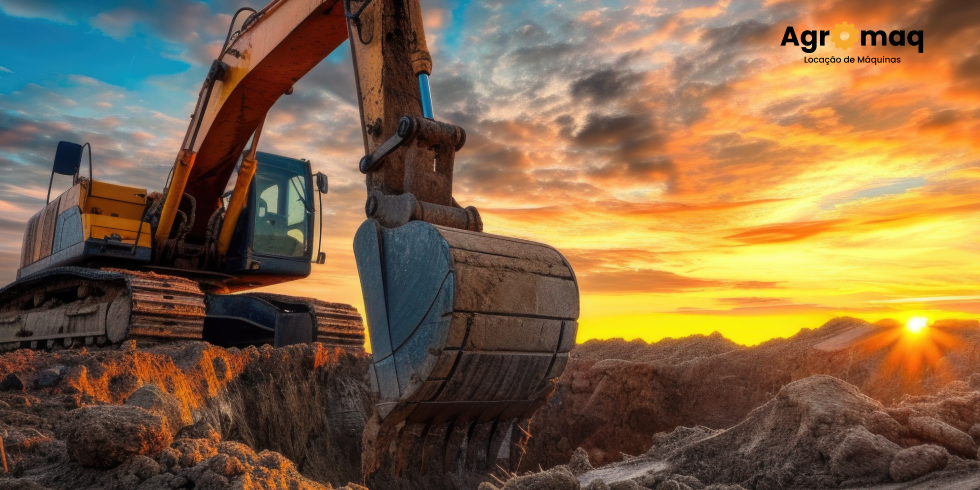 Locação de Máquinas Pesadas, Aluguel de Escavadeiras, Motoniveladoras e Tratores